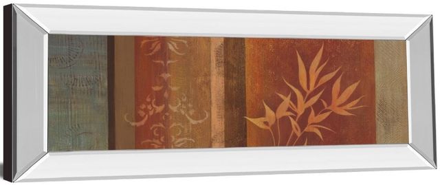 Classy Living Jordan Grey Leaf Silhouette Il Wall Art-3