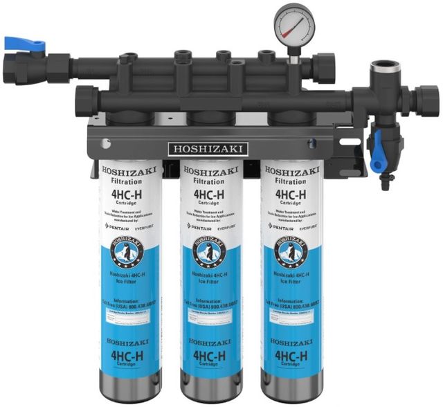Hoshizaki Black Triple Water Filter System with Manifold and Cartridge-0
