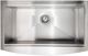 ZLINE Moritz 33" Stainless Steel Farmhouse Apron Mount Single Bowl Kitchen Sink with Bottom Grid and Accessories-5