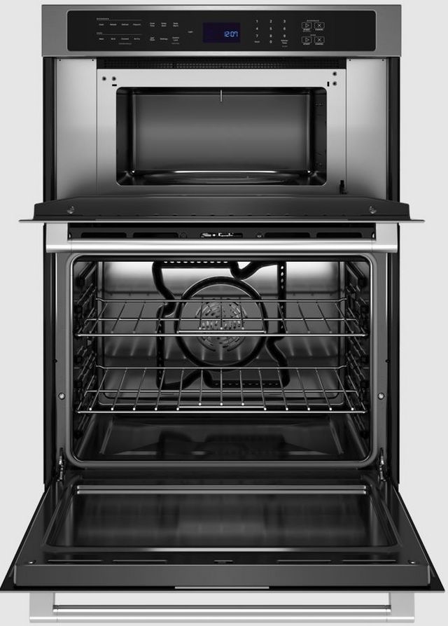 Maytag® 6.4 Cu. Ft. Fingerprint Resistant Stainless Steel Oven/Micro Combo Electric Wall Oven-2