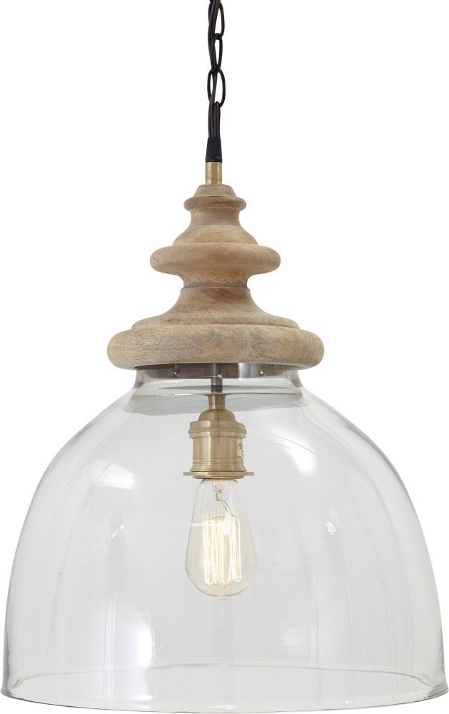 Signature Design by Ashley® Farica Transparent Glass Pendant Light-0