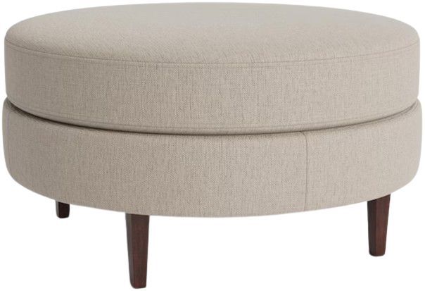 Bassett® Furniture Customizable Delway 35" Round Ottoman-0
