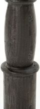 Four Hands Lucy White Side Table with Carbon Washed Base-3