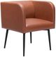 Zuo® Modern Horbat Brown Dining Arm Chair-0