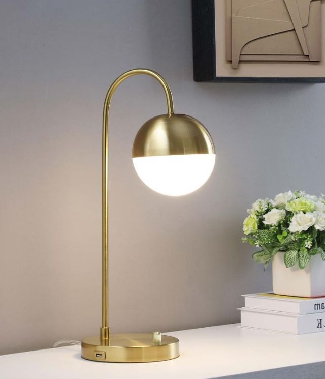 Coaster® Merrick Gold Table Lamp-1
