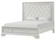 Furniture of America® Stella Mia Creamy White Upholstered Queen Panel Bed-0