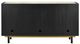 Currey & Company Deanna Black/Ivory Raffia Credenza-3