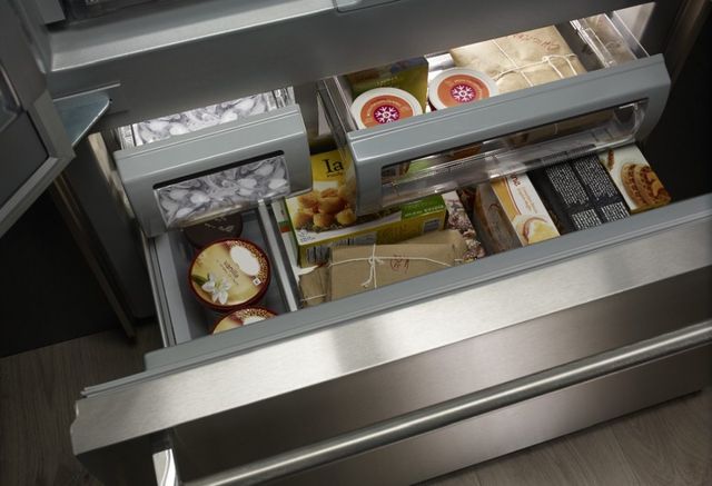 KitchenAid® 42 in. 24.2 Cu. Ft. Stainless Steel Built In Counter Depth French Door Refrigerator-3