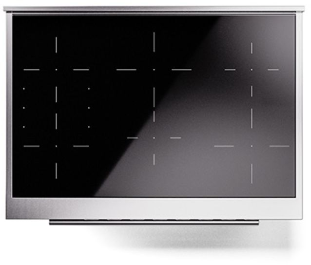 Ilve® Professional Plus II 36" Blue Grey Pro Style Induction Range-2