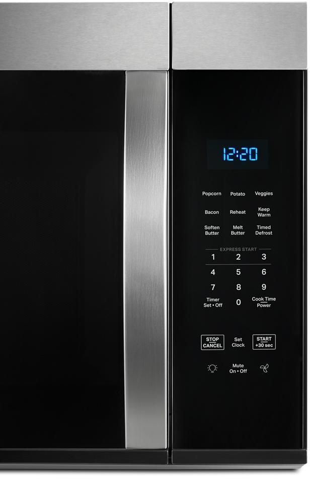 Whirlpool 30" Fingerprint Resistant Stainless Steel 1.7 cu. ft. Over the Range Microwave-4