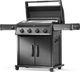 Napoleon Rogue® PRO Phantom 61'' Matte Black Freestanding Liquid Propane Griddle with Rust-Resistant Stainless Steel Cooktop-2