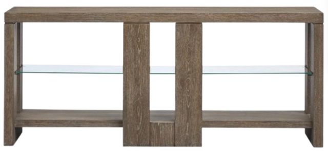Magnussen Home® Conway Spiced Brown Console Sofa Table-3