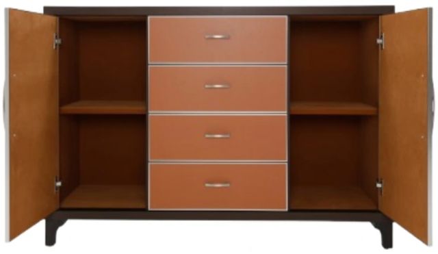 Michael Amini® 21 Cosmopolitan™ Diablo Orange/Umber Dresser-2