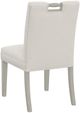 Fairfield® Customizable Pull Short Back 38" Dining Chair with Sheer Dove Legs-3