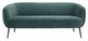Zuo® Karan Green Sofa -2