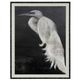 Stylecraft Textured Egret I Black/White Wall Art-0