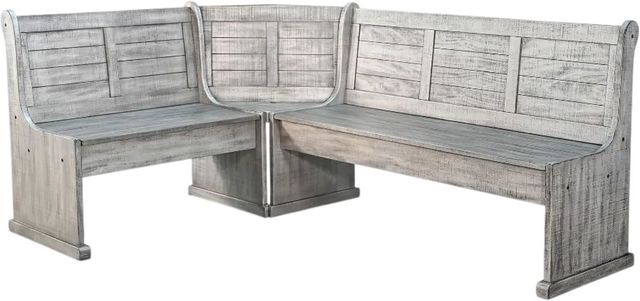 Sunny Designs™ 4-Piece Alpine Gray Breakfast Nook Set-3