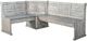 Sunny Designs™ 4-Piece Alpine Gray Breakfast Nook Set-3