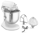 KitchenAid® Commercial Series White Stand Mixer-4