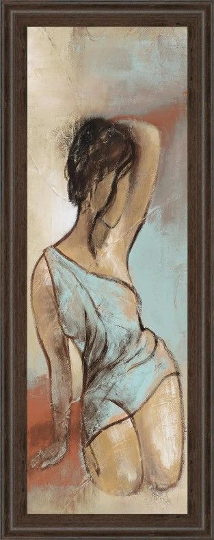 Classy Art Seated Woman Panel Il by Lannie Loreth Wall Art-0