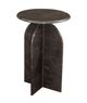 Bassett Mirror Abby Brown Marble Accent Table-0