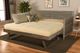 Kodiak Furniture Marisa Canton Cream/Weathered Gray Twin Daybed with Mattress and Pop Up -4
