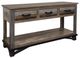 International Furniture Direct Loft Brown Grayish Sofa Table-0