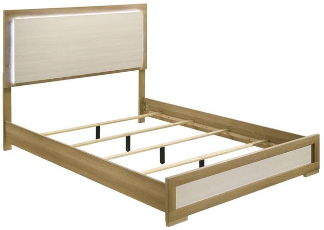 Coaster® Hyland 4-Piece Natural/White Queen Bedroom Set-1
