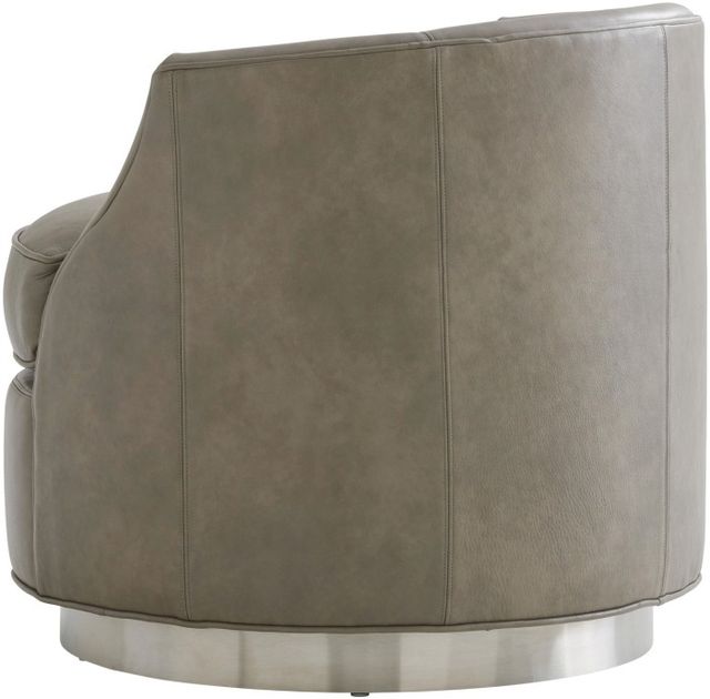 Lexington Home Customizable Avondale Piper Leather Swivel Chair-2
