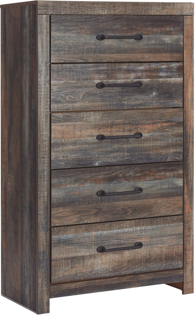 Signature Design by Ashley® Drystan 4-Piece Multi Queen/Full Bookcase Headboard Set-2