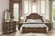 Furniture of America® Leovanni Dark Brown 67" Queen Panel Bed-1