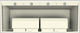 Vent-A-Hood® Designer Series 60" Biscuit Wall Mounted Range Hood-1