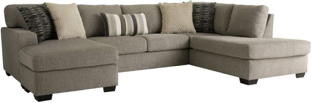 Behold™ Home Bri 2-Piece Pewter Sectional-0