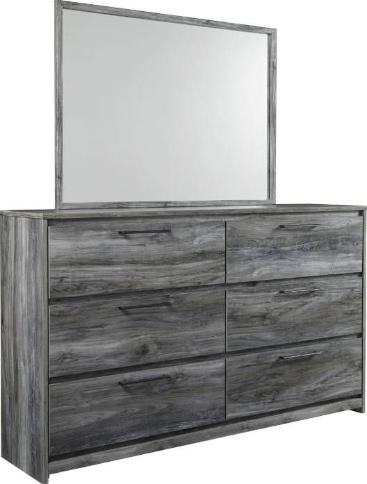 Signature Design by Ashley® Baystorm 4-Piece Gray Queen Panel Storage Bed Set-2