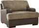 Signature Design by Ashley® Alesbury Chocolate Chair and a Half-0