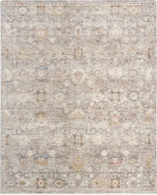 Nourison Home™ Antique Fusion gray 5'x8' Area Rug-0