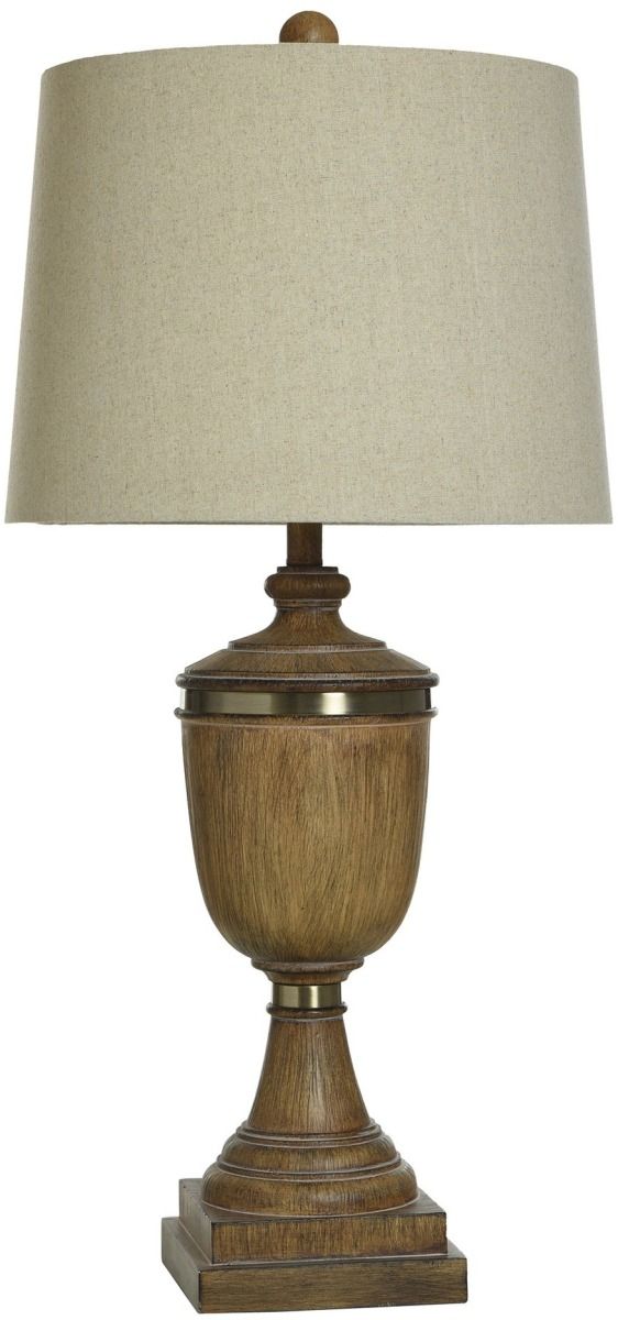Stylecraft Resin Brown Table Lamp-0