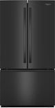 Whirlpool® 36 in. 30.5 Cu. Ft. Black French Door Refrigerator with Ice Maker-0