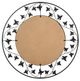 Stylecraft Matte Black Wall Mirror-1