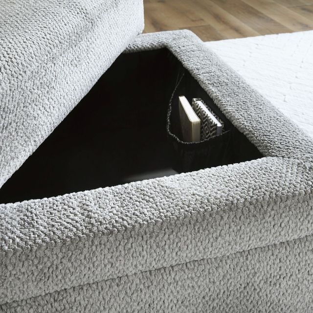 Signature Design by Ashley® Casselbury Cement Storage Ottoman-3