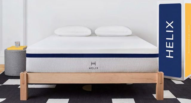 Helix Sleep Core Midnight 11.5" Hybrid Medium Tight Top King Mattress in a Box with GlacioTex™ Cooling Cover-3