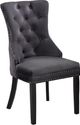Meridian Furniture Nikki Gray Velvet Dining Chair-0