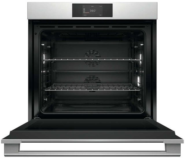 Fisher & Paykel Series 7 Professional 30" Stainless Steel Single Electric Wall Oven with Self-Cleaning-1