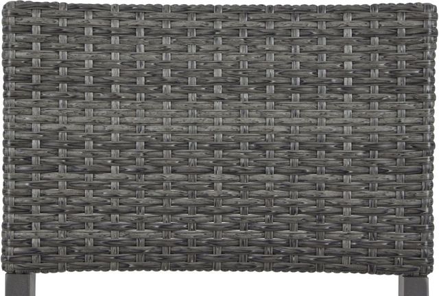 Signature Design by Ashley® Safari Peak 3-Piece Gray Outdoor Table and Chairs Set-4