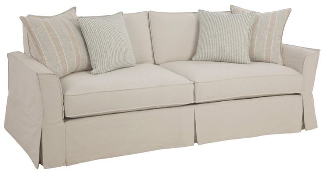 Four Seasons Customizable Devin 2-Seat Slipcovered Grande Sofa-0