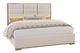 LM Co Home By Vaughan-Bassett Crafted Oak by Ben & Erin Napier Bleached White/Oatmeal King Upholstered Panel Bed-0