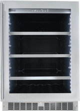 Silhouette® Saxony 24" 5.6 Cu. Ft. Stainless Steel Frame Single Zone Beverage Center
