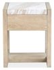 Magnussen Home® Preston Gallery Buff Rectangular End Table-3