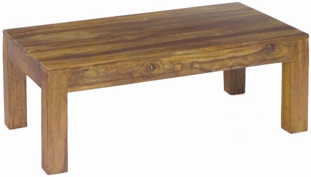 Jaipur Furniture Cube Brown Coffee Table-0