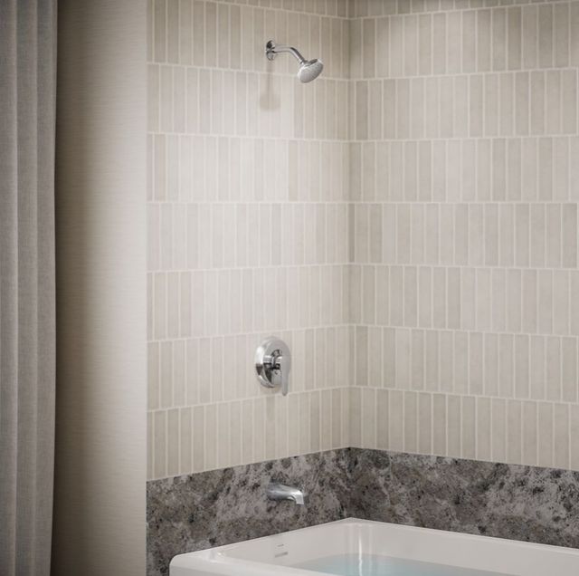 KOHLER® July® Rite-Temp® Polished Chrome 1.75 GPM Bath and Shower Trim Kit-1